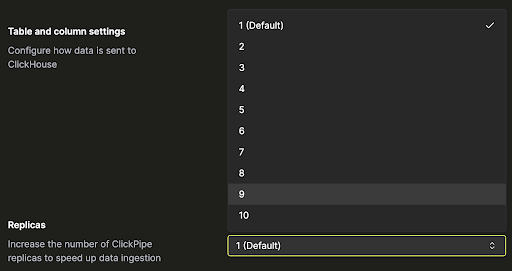 ClickPipes Replicas - How many ClickPipes replicas do I need?